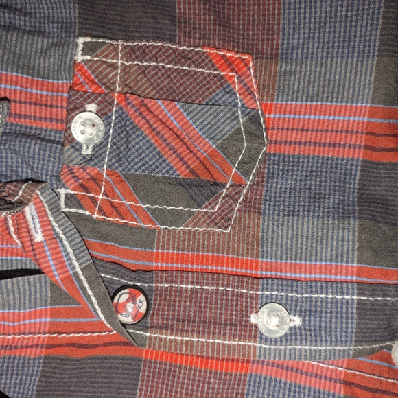 👉10/10$ Buttons Down Shirts 6-9M - Picture 4 of 5